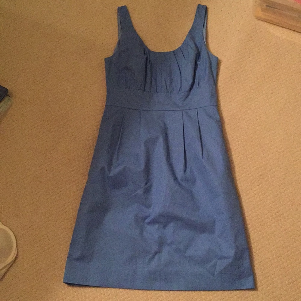 Beautiful light blue J. Crew suiting dress